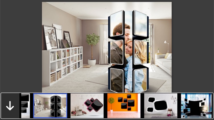 3D Interior Photo Frame - Amazing Picture Frames & Photo Editor