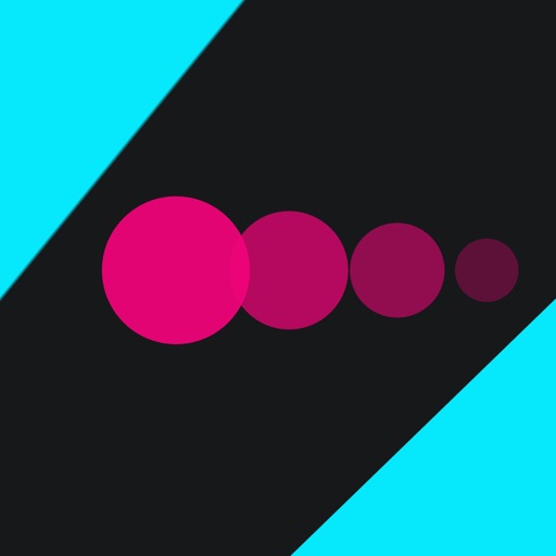 Dots and Big Circles - Bang & fire the racing rival balls Icon