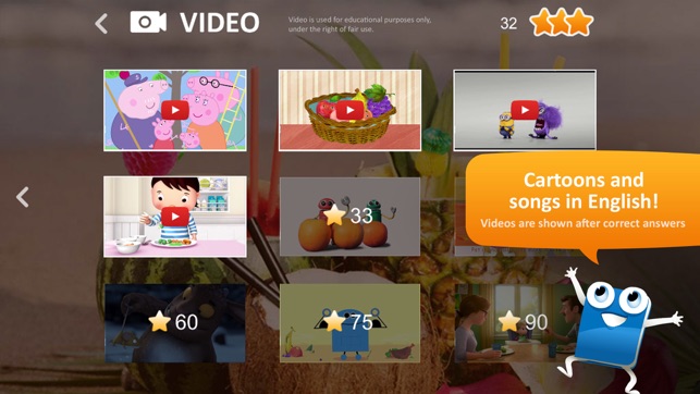 FOOD Vocaboo English for kids(圖5)-速報App