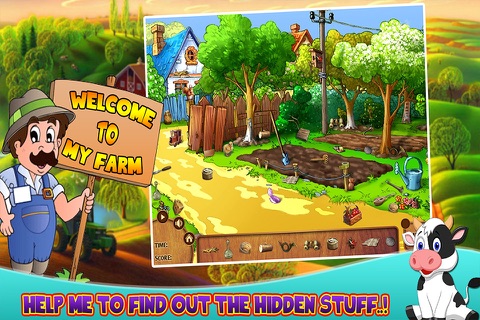 Hay Bunny Farm - Find The Farm Mystery And Crazy Hidden Object screenshot 4
