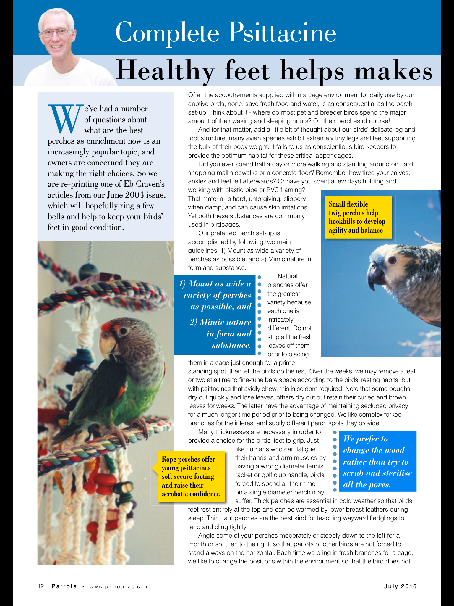 Parrots magazine