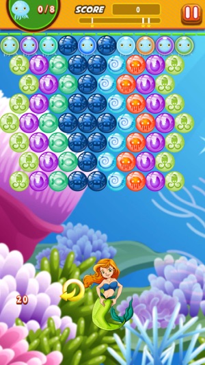 Bubble Shooter Mermaid Ocean : Claim to the throne(圖5)-速報App