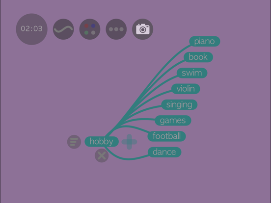 Screenshot #4 pour Fly Mind Free-Clear Mind Map