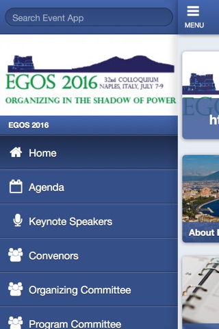 EGOS 2016 screenshot 2