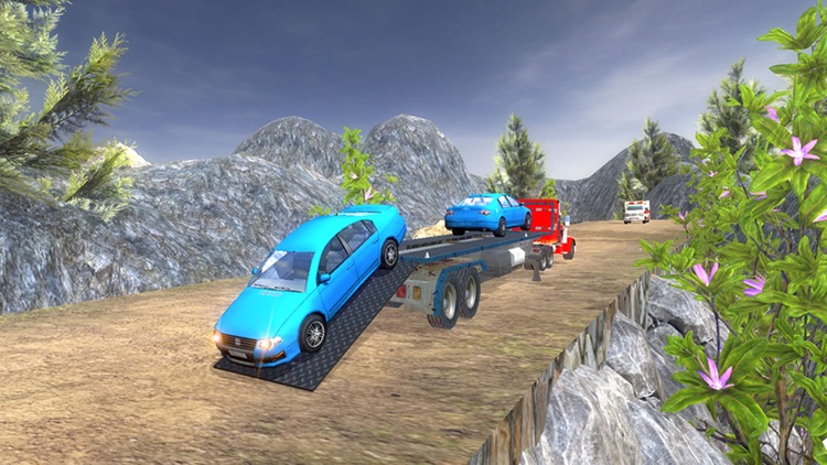 Cargo Transport Driving Truck