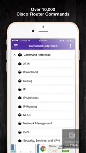 Command Reference screenshot #1 for iPhone