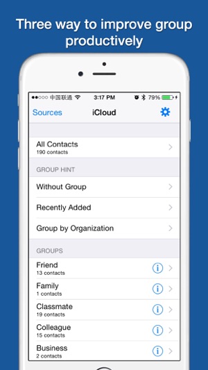 Contacts Plus Lite — With Group Message and Email(圖4)-速報App