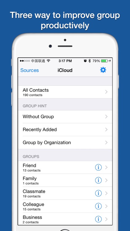 Contacts Plus Lite — With Group Message and Email screenshot-3