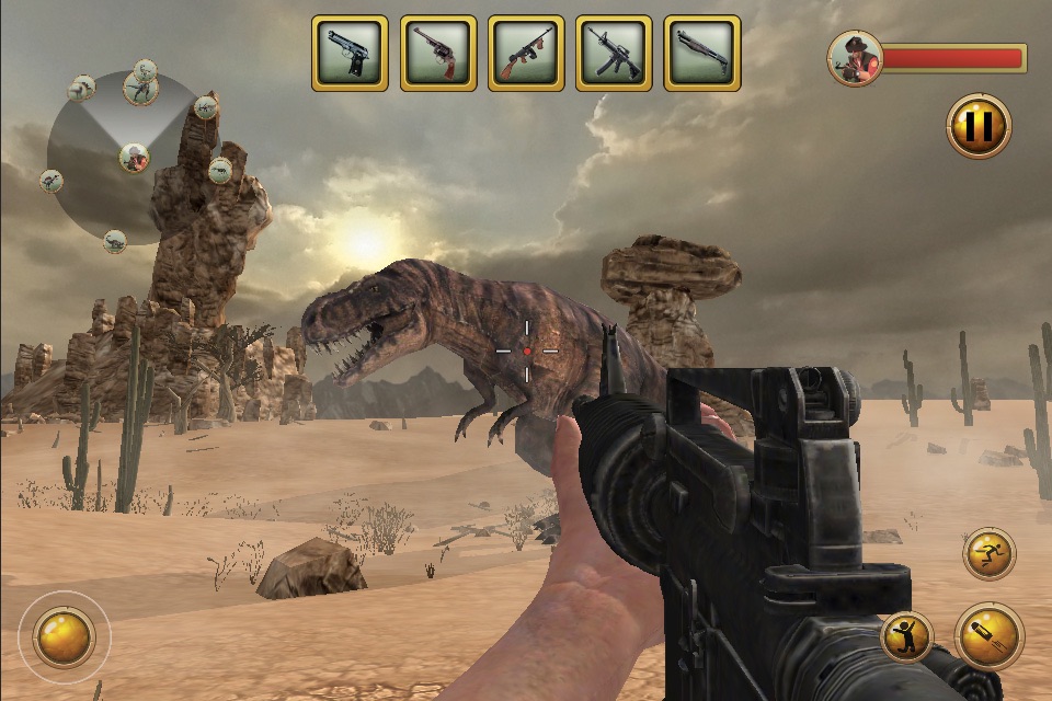 Dino Hunter: Jurassic Desert screenshot 3