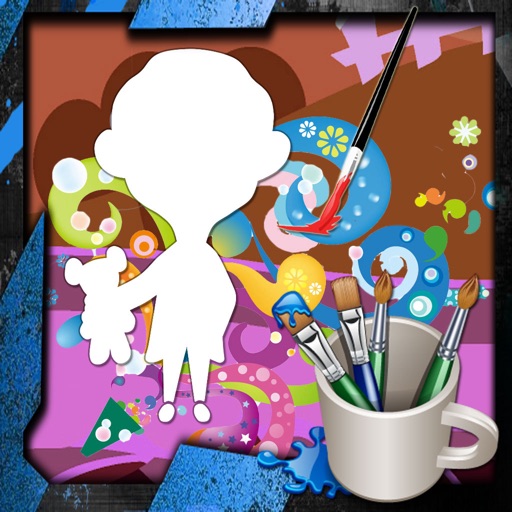 Coloring For Kids Games Mr Bean Edition iOS App