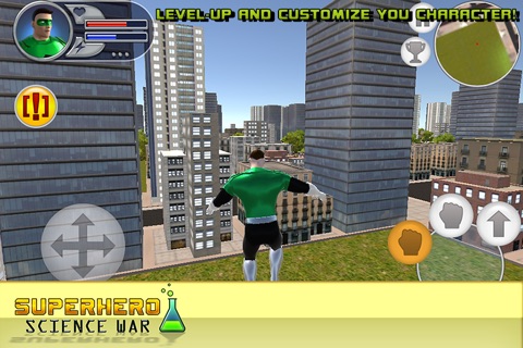 Superhero: Science War Pro screenshot 4