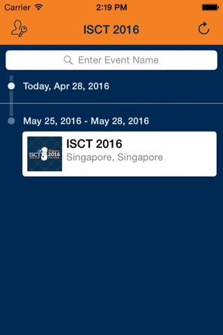 ISCT 2016 Singapore screenshot 2