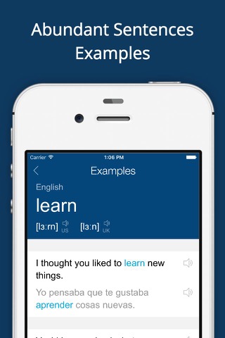 Spanish English Dictionary Appのおすすめ画像4