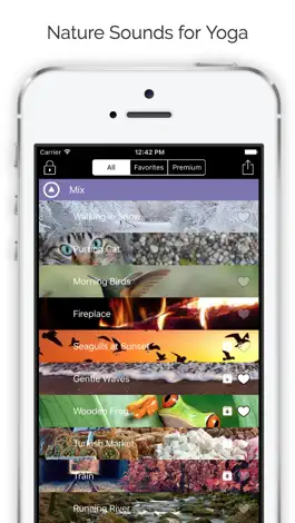 Game screenshot Free Nature Sounds for Yoga, Meditation and Sleep mod apk