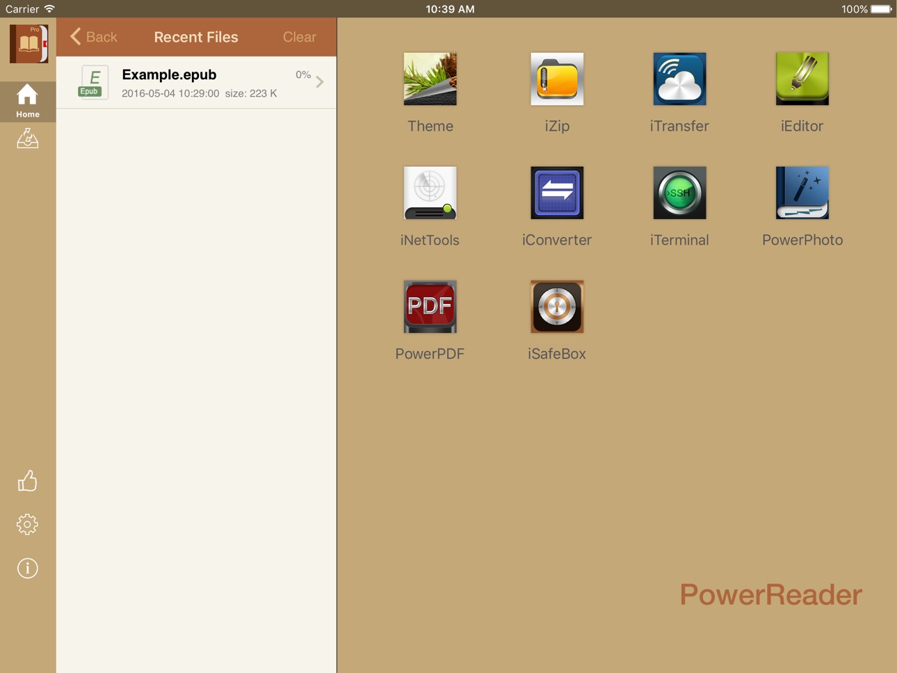 iPad screenshot