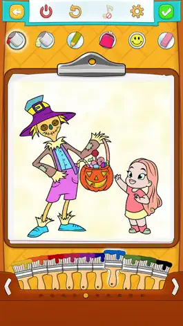 Game screenshot Halloween Coloring Sheets mod apk