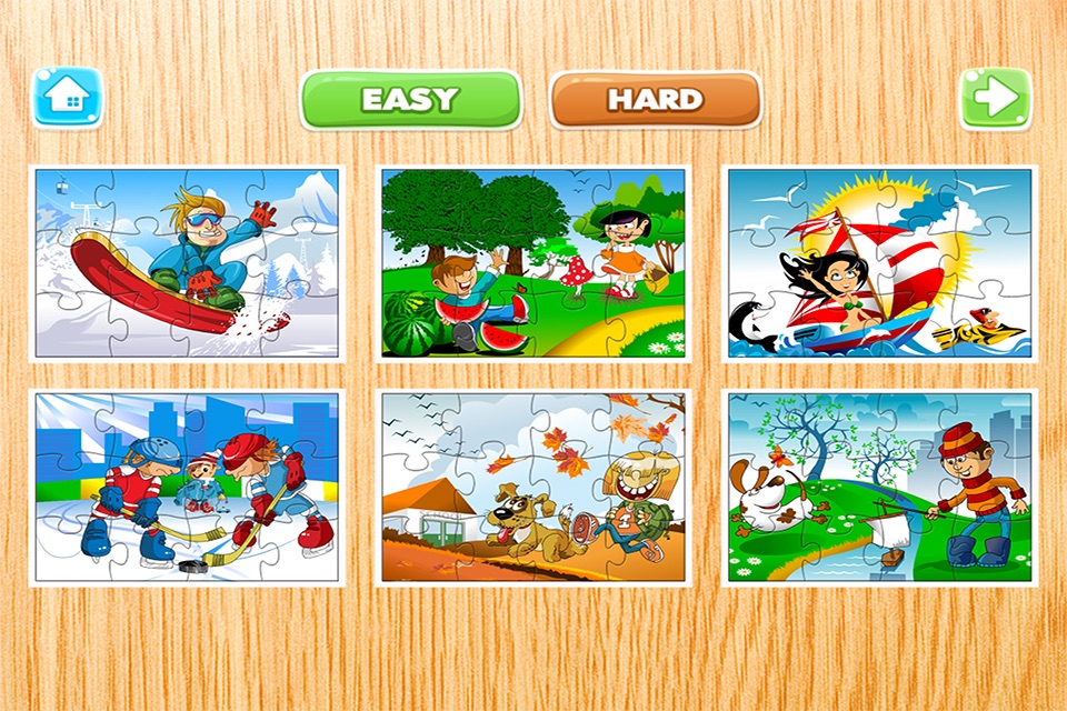 Jigsaw Puzzles For Kids - All In One Puzzle Free For Toddler and Preschool Learning Games screenshot 2
