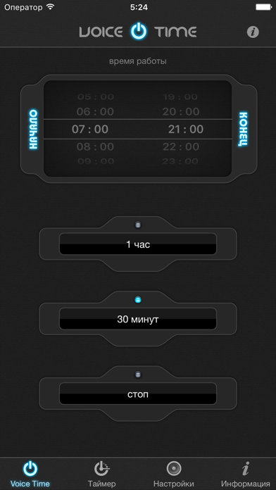 Voice Time - Говорящие часы Screenshot