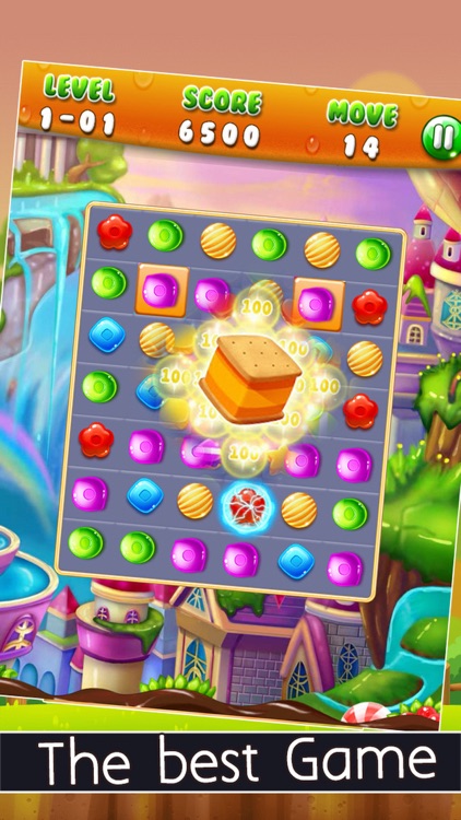 Sweet Cookie Star Collect - Cookies Match 3