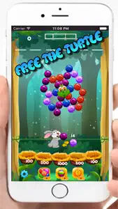 Rio Rabbit Turtle POP! -Bubble Shooter screenshot #2 for iPhone