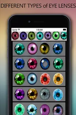 Game screenshot Eye studio- Color Changer & Eye Retouch Tool for Girls hack
