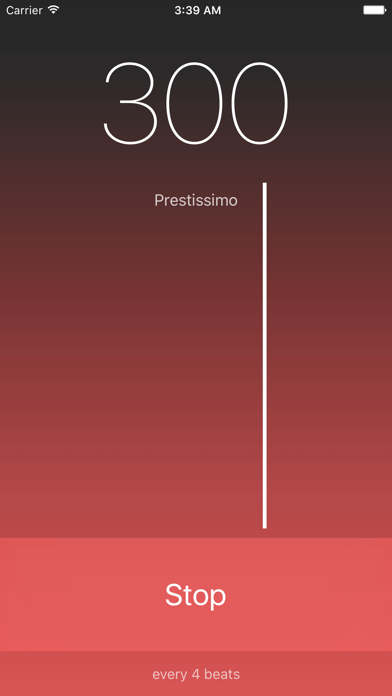 Noume. Metronome iPhone screenshot