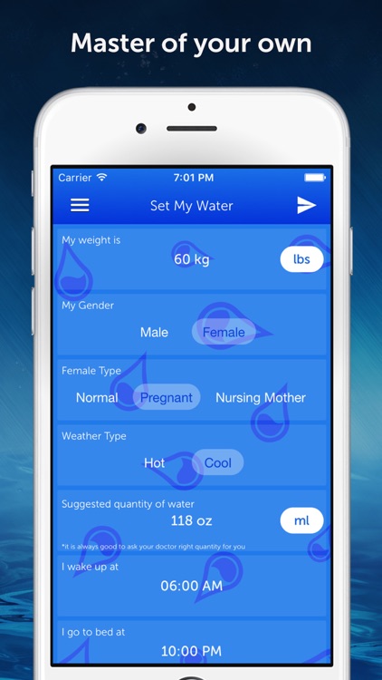 Drink Water Reminder : Daily hydration tracker, monitor and counter manager