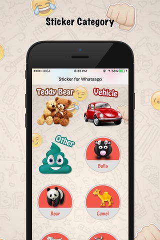 Stickers For WhatsApp,WeChat screenshot 2
