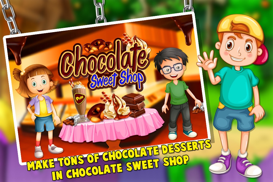 Chocolate Sweet Shop – Make sweets & strawberry cocoa desserts in this chef adventure game screenshot 4