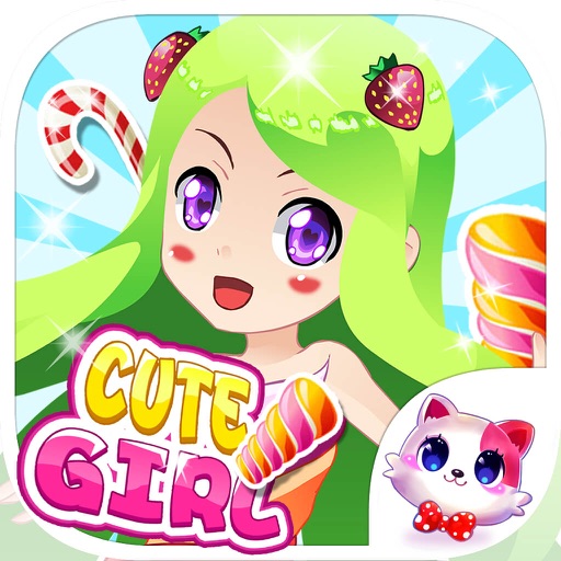 Cute Girl - Fashion Doll Dressup Secret, Girl Free Games icon