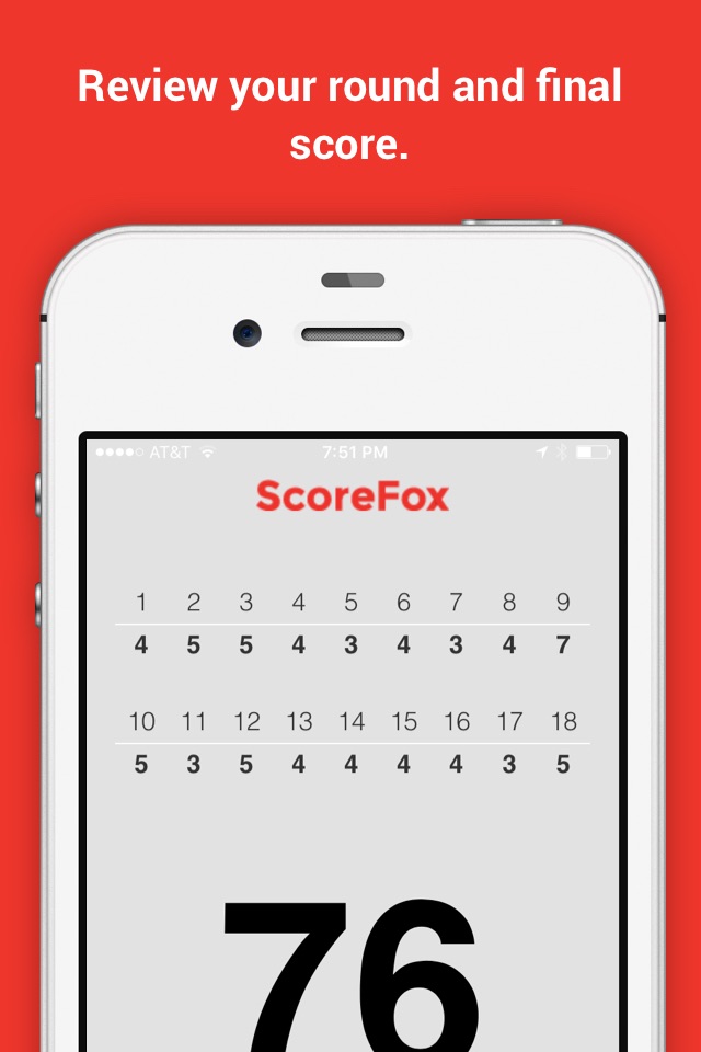 ScoreFox - Simple Golf Scoring screenshot 4