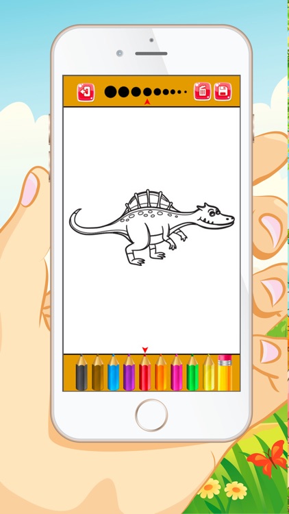 Dinosaur Coloring Book - Educational Coloring Games For kids and Toddlers Free