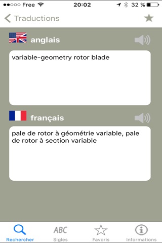 Dictionnaire aéronautique français-anglais/anglais-français – Henri Goursau screenshot 4