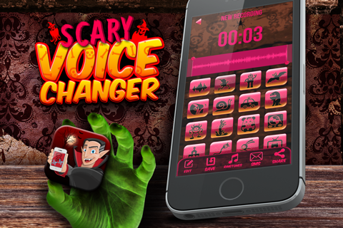 Scary Voice Changer – Sound Editor & Record-er with Audio Effect.s for Changing Speech screenshot 3