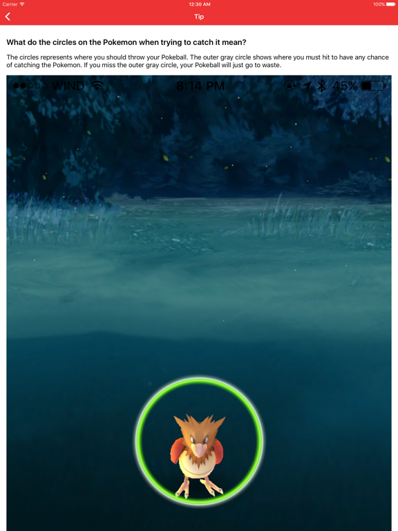 Screenshot #4 pour GoGuide - Tips and Help for Pokemon Go