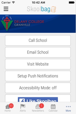 Delany College Granville - Skoolbag screenshot 4