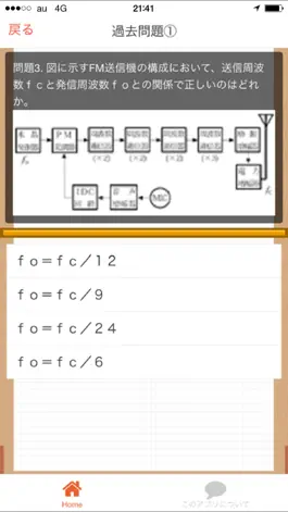 Game screenshot 第三級陸上特殊無線技士 過去問題 hack