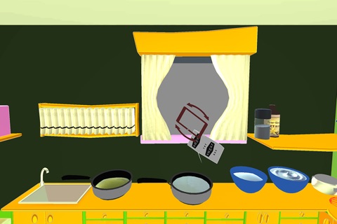 Ice Cream Maker Granny cook - Make waffles & frozen banana icy cone in this cooking kitchen game screenshot 4
