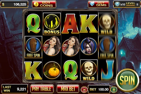 Queen Vampire Diaries Slots Free screenshot 3