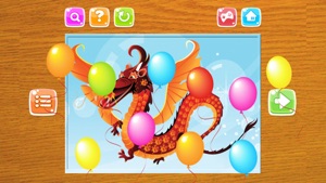 Dinosaur And Dragon Puzzle - Dino Jigsaw Puzzles For Kids Toddler and Preschool Learning Games screenshot #5 for iPhone