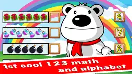 Game screenshot 1st cool 123 math and alphabet - kindergarten kids educational games mod apk