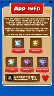 chest tracker for clash royale - easy rotation calculator iphone screenshot 2
