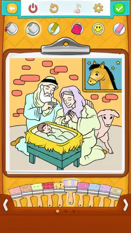 Game screenshot Bible Coloring Book ! mod apk