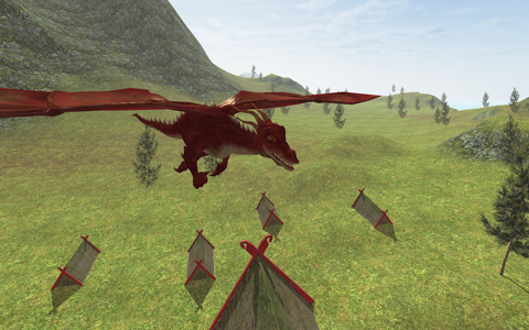 Flying Dragon Simulator 2019 screenshot 4