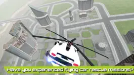 Game screenshot Flying Car Futuristic Rescue Helicopter Flight Simulator - Extreme Muscle Car 3D mod apk