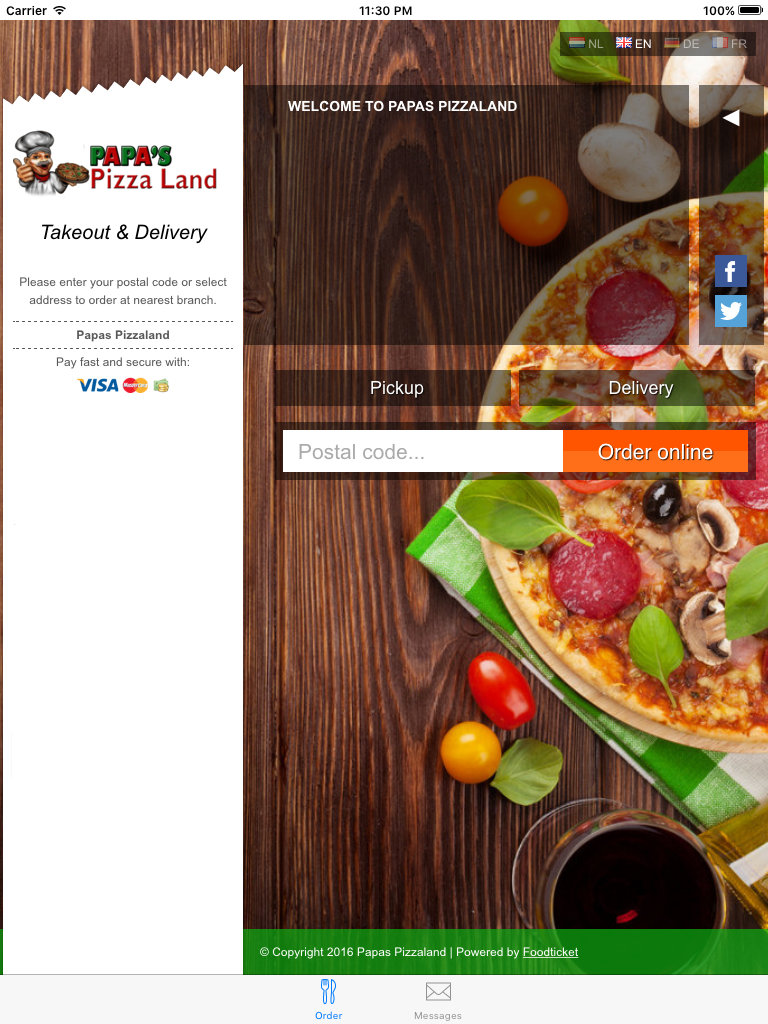 Papas Pizzaland