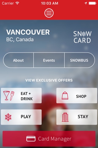 SnowCard screenshot 2