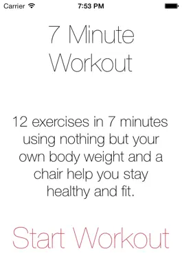 Game screenshot Seven Minute Workout Exercise mod apk