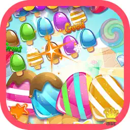Icecream crush Games - Kids Ice Cream Food match FREE app icon