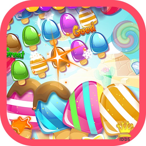 Icecream crush Games - Kids Ice Cream Food match FREE Icon